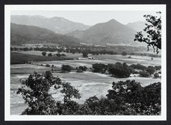 View of Jericho Canyon east of Calistoga