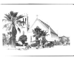 St. Vincent's Catholic Church, Petaluma, California, about 1925