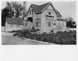 Carpenter Gothic house at 546 A Street, Santa Rosa, California