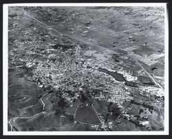 Aerial view of Petaluma