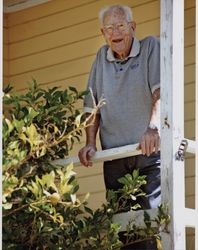 Portrait of Claude Forrest Frey, 118 Glendon Way, Petaluma, California, 2007