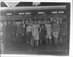 Petaluma High School athletes, Petaluma, California, 1927