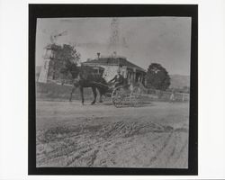 Leigh house, Geyserville, California, 1900