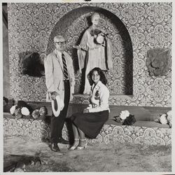 Richard Lucier at the Hall of Flowers at the Sonoma County Fair, Santa Rosa, California, 1980