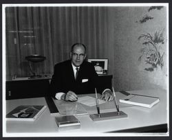Colin Campbell, manager of Downtown Development Association, Santa Rosa, California, 1962