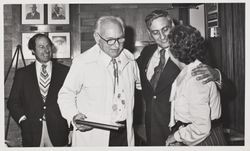 Will Forni shares his award at the Sonoma County Fair, Santa Rosa, California