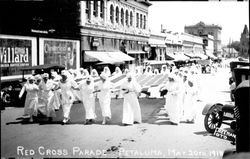 Red Cross Parade, Petaluma, California, May 20th, 1918