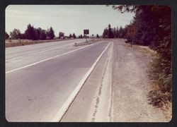 Cleveland Avenue/Piner Road exit on US Highway 101, Santa Rosa, California, early 1970s