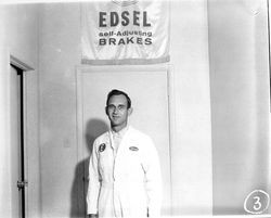 G. K. Hardt's Edsel shop staff, Santa Rosa, California, 1957