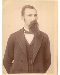 Ira Raymond at age 26 years in Iowa, about 1893