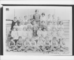 Second graders at Oak Grove School, Graton, California, 1928