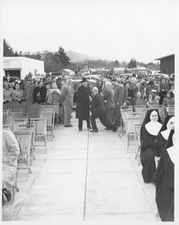 Scenes at Dedication Day ceremonies at Memorial Hospital