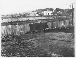 View northwest from South Street, Healdsburg , California, 1871