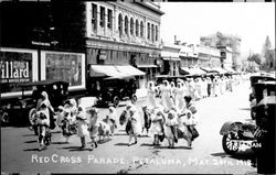 Red Cross Parade, Petaluma, California, May 20th, 1918