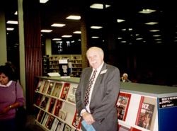 Jim Rosaschi at the open house of November 7, 1999