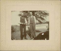 Ira and Henry Raymond, Petaluma, California, 1900