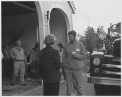 Andrews Fire House dedication, Geyserville Volunteer Fire Department, 6571 Highway 128 near Jimtown, California, October 21, 1967