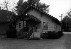 Rear of the May C. Oldham House at 720 Mendocino Avenue, Santa Rosa, California, May 5, 1996