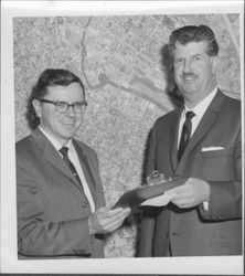 Lawrence Larson and Arthur W. Parent, Petaluma, California, 1959