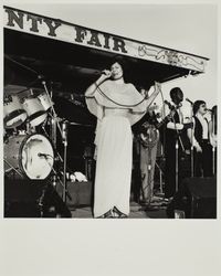 Loretta Lynn sings at the Sonoma County Fair, Santa Rosa, California, in the 1980s