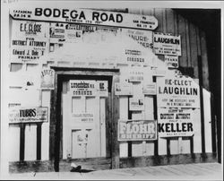 Bodega Road Station, Bodega Road, California, about 1900