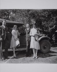 Doane-Nasse wedding party, Santa Rosa, California, March 18, 1928