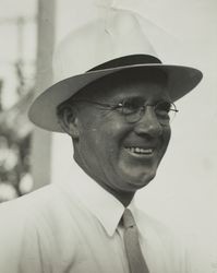 Portrait of Leslie G. Chapman, about 1948