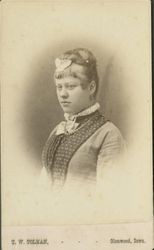 Portrait of Theodosia Hudson Schroder, about 1879