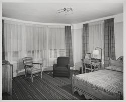 Room in the Occidental Hotel, Occidental, California, 1938