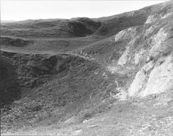 Remains of Roblar Gold Mine and surrounding area., Petaluma, California, 1967