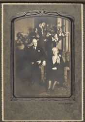 Portrait of Ben and Irma Steele about 1945