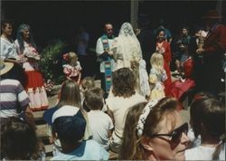 Spanish wedding at the Petaluma Adobe, Petaluma, California, August 11, 1991