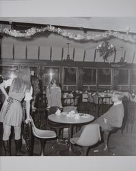 Cafe located in the Redwood Empire Ice Arena, Santa Rosa, California, possibly in the 1970s