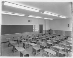 Classrooms at Ursuline High School, Santa Rosa, California, 1958