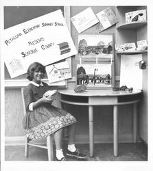 Unidentified Petaluma Elementary School Student, Petaluma, California, 1963