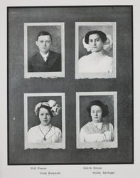 Students of Petaluma High School, 331 Keller Street, Petaluma, California, 1911