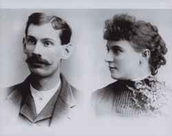 Portrait of James Henry Rogers and Elizabeth Bridget Redding Rogers, 1890