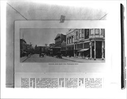 Kentucky Street south from Washington Street, Petaluma, California, 1915