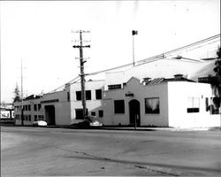 Western Avenue frontage of the Petaluma Cooperative Creamery, Petaluma, California, about 1953