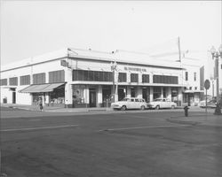 Exterior of the M. Vonsen Co., Petaluma, California, about 1949