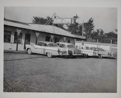 Ranch Inn, restaurant and bar, Santa Rosa, California, about 1955