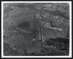 Aerial view of Sonoma County Airport