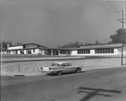 View of the new St. Vincent de Paul High School, Petaluma, California, 1962