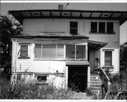 Masciorini Ranch house located southeast of Petaluma, California, July, 2005, showing southwest rear