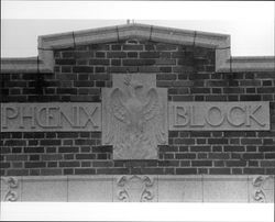 Frieze on the Phoenix Block building