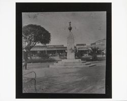 Fountain in Healdsburg Plaza