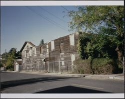 View of Mortensen/White Hatchery, located at Baker Street and Bodega Avenue, Petaluma, California, 1993