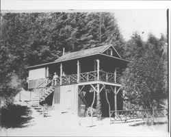 Summer cottage of Charles Wadsworth Lewis, Eagles Nest, California, 1908