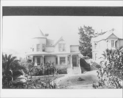 Post Street houses, Petaluma, California, 1910