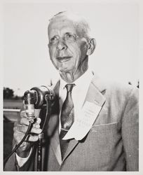 George H. Sehlmeyer at the Sonoma County Fair, Santa Rosa, California, 1957